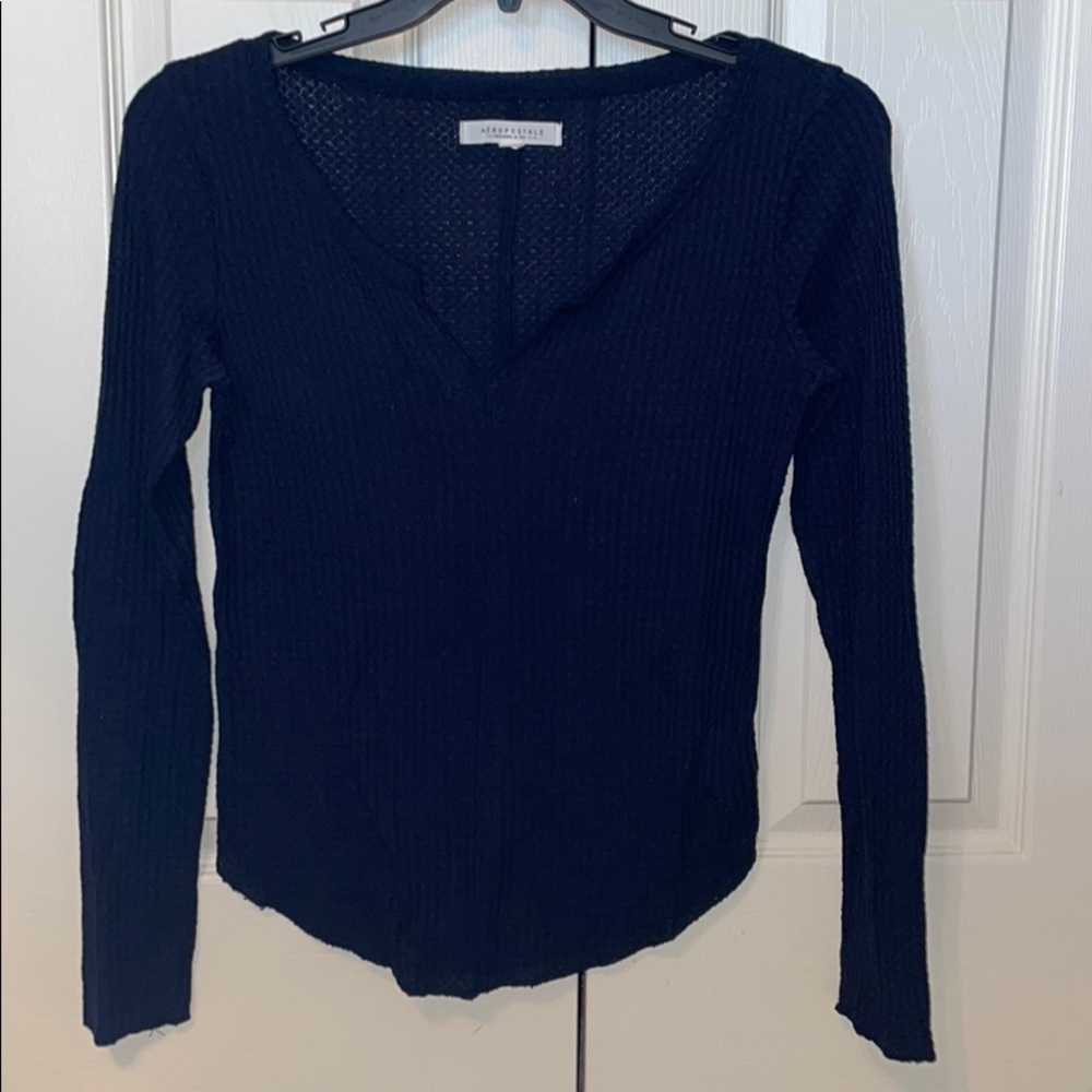 Aéropostle Navy Blue Long Sleeve